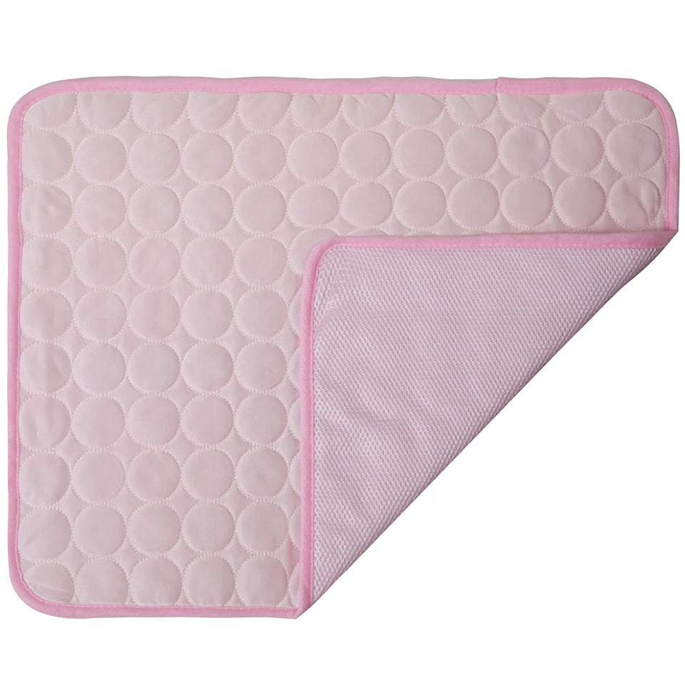 Dualpet Dog Cat Summer Cooling Pad Mat Washable Puppy Big Dog Ice Gel Bed Mattress Cool Mascotas Cushion Blanket