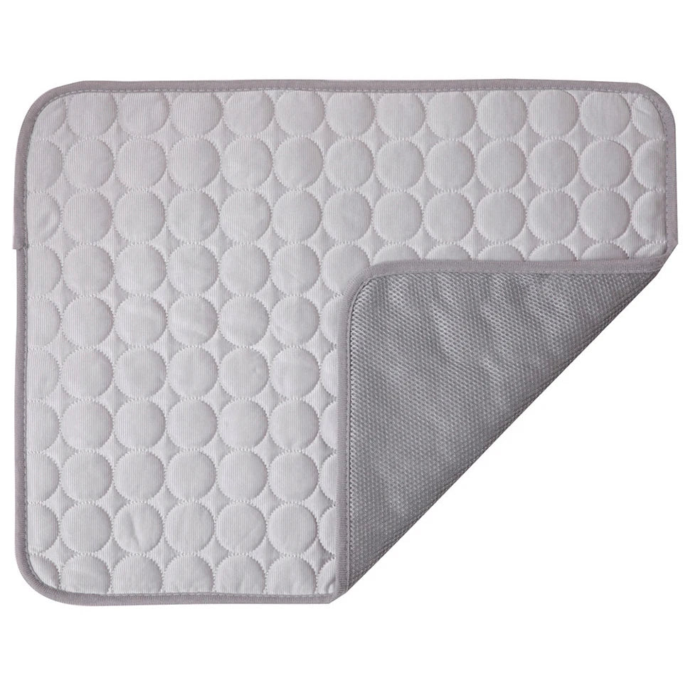 Dualpet Dog Cat Summer Cooling Pad Mat Washable Puppy Big Dog Ice Gel Bed Mattress Cool Mascotas Cushion Blanket